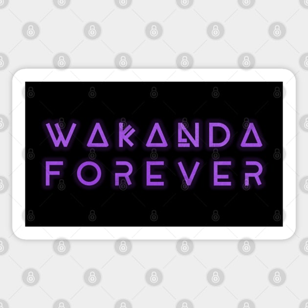 Wakanda Forever Sticker by AO01